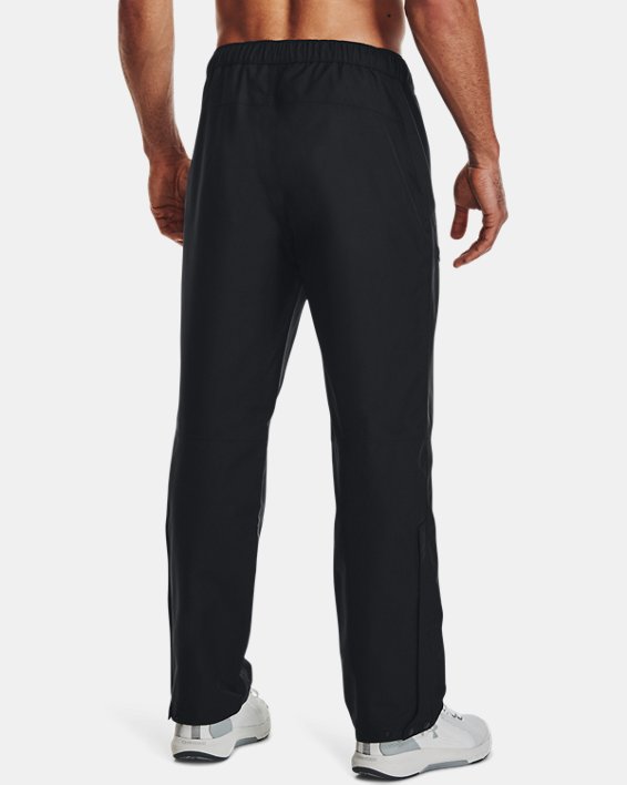 Men's UA Stormproof Lined Rain Pants, Black, pdpMainDesktop image number 1